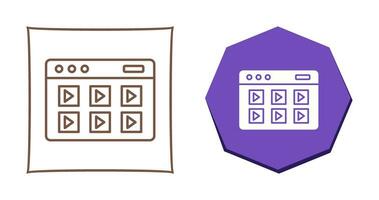 Online Course Vector Icon