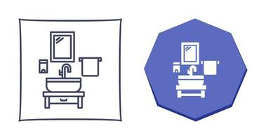 Washbasin Vector Icon