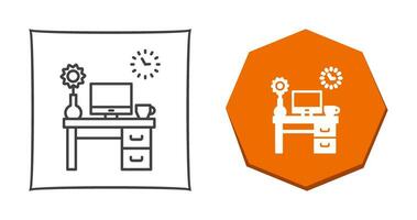 Work Table Vector Icon