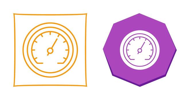 Speedometer Vector Icon