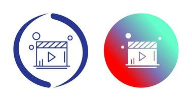 Video Player Vector Icon