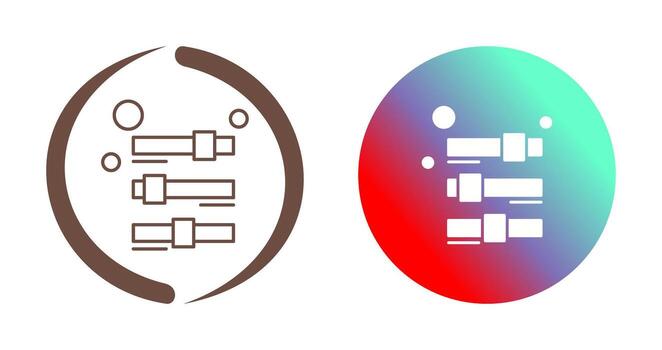 cambiar, vector, icono vector