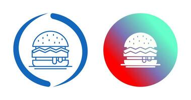 Hamburger Vector Icon