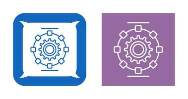 Automated Process Vector Icon