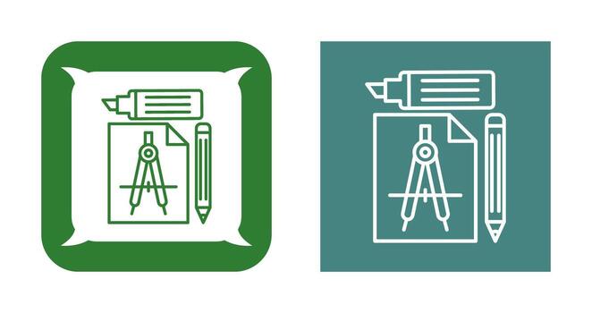 Study Tools Vector Icon