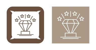 icono de vector de diamante