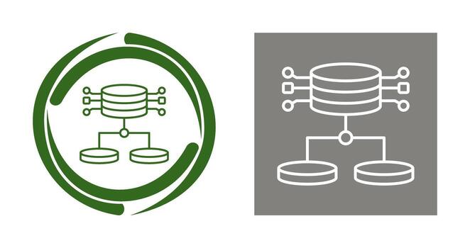 Structured Data Vector Icon