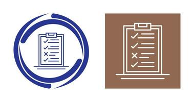 Delivery List Vector Icon