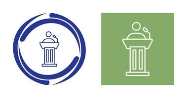 Podium Vector Icon