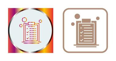 List Vector Icon