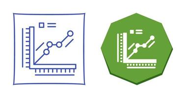 Graph Vector Icon