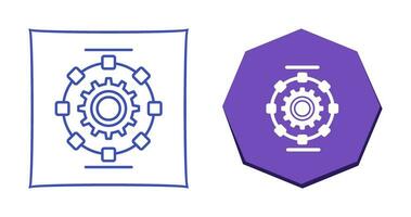 Automated Process Vector Icon