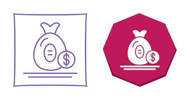 Money Bag Vector Icon