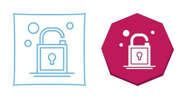 Open Lock Vector Icon