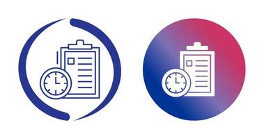 Time Management Vector Icon