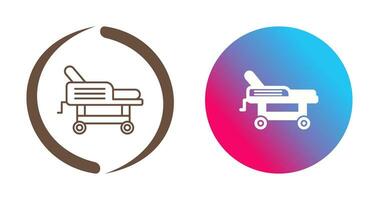 Hospital Bed Vector Icon