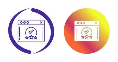 Rating Vector Icon