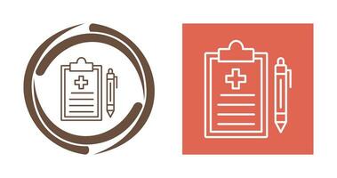 Medical Record Vector Icon