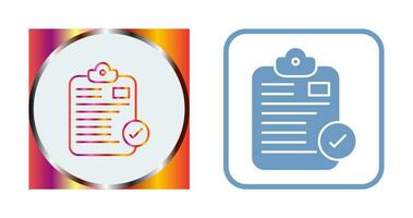 Secure Notepad Vector Icon