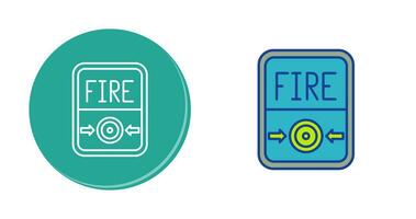 Fire Button Vector Icon