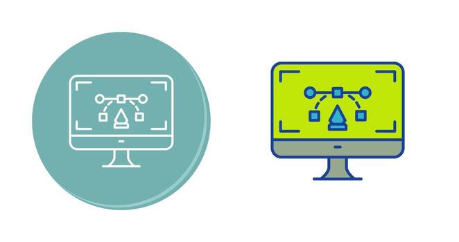 Desktop Vector Icon