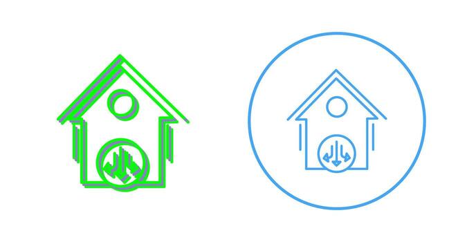 icono de vector de circulación