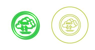 Cloud Data Vector Icon