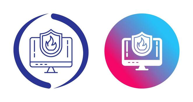 Firewall Vector Icon