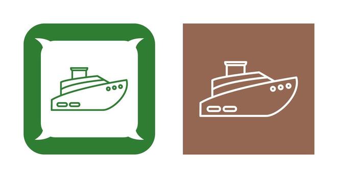 Ship Vector Icon