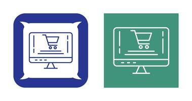 Online Shopping Vector Icon