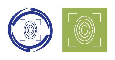 Fingerprint Vector Icon