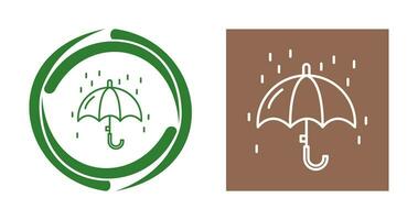 icono de vector de lluvia