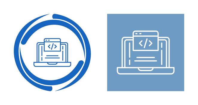 Coding Vector Icon