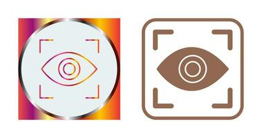 Eye Scan Vector Icon