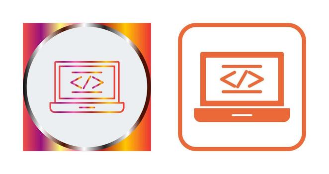 Coding Vector Icon
