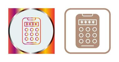 Pin Code Vector Icon