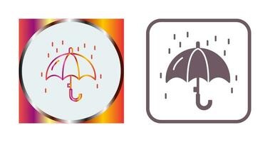 Raining Vector Icon