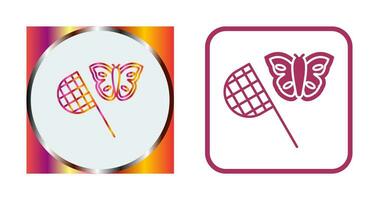 Butterfly Catcher Vector Icon