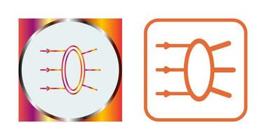 Refraction Vector Icon