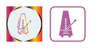 icono de vector de metrónomo