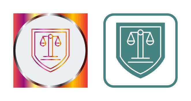 icono de vector de escudo