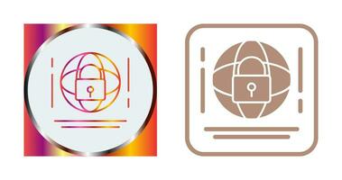 Internet Security Vector Icon