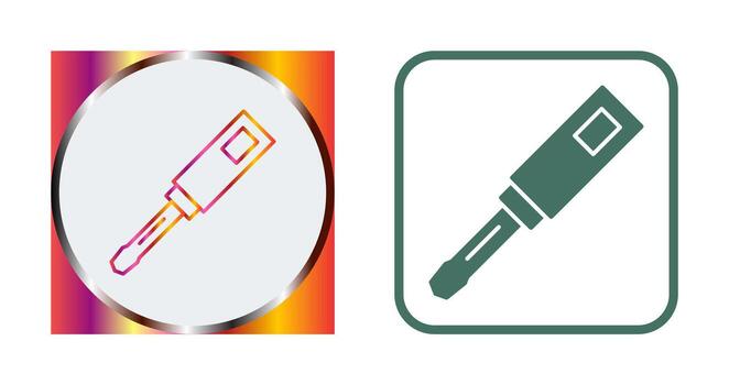 icono de vector de destornillador