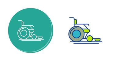 Wheel Chair Vector Icon