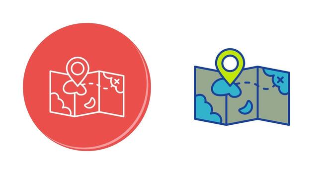 Map Vector Icon