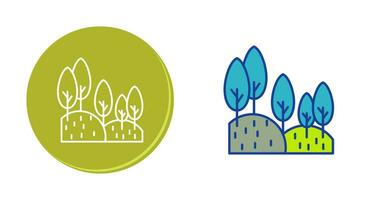 Forest Vector Icon