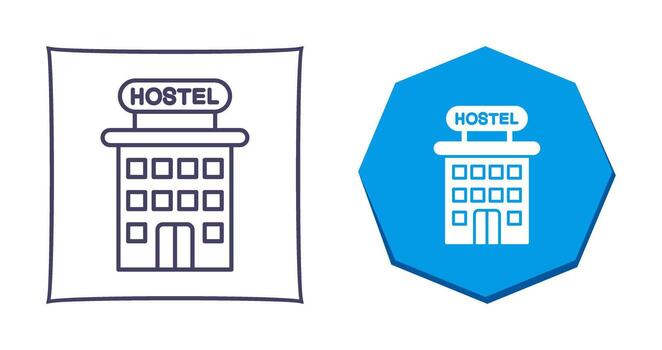 Hostel Vector Icon
