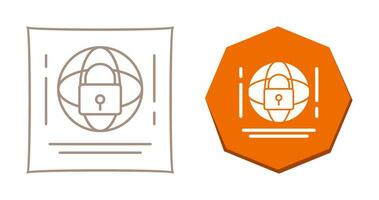 Internet Security Vector Icon