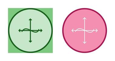 Unique Graph Vector Icon