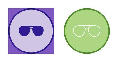 Unique Glasses Vector Icon